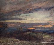 Hampstead Heath,sun setting over Harrow 12 September 1821, John Constable